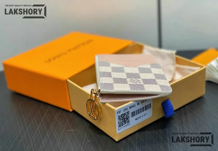 Louis Vuitton 1:1 Mirror Replica Romy Card Holder Damier Azur Canvas 8CM/3.1IN Louis Vuitton Replica Wallets Louis Vuitton 1:1 Mirror Replica Romy Card Holder Damier Azur Canvas 8CM/3.1IN Louis Vuitton Replica Wallets