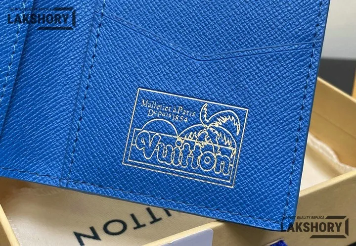 Louis Vuitton 1:1 Mirror Replica Pocket Organizer Monogram Surfin’ 7.5CM/3IN Louis Vuitton Replica Wallets Louis Vuitton 1:1 Mirror Replica Pocket Organizer Monogram Surfin’ 7.5CM/3IN Louis Vuitton Replica Wallets