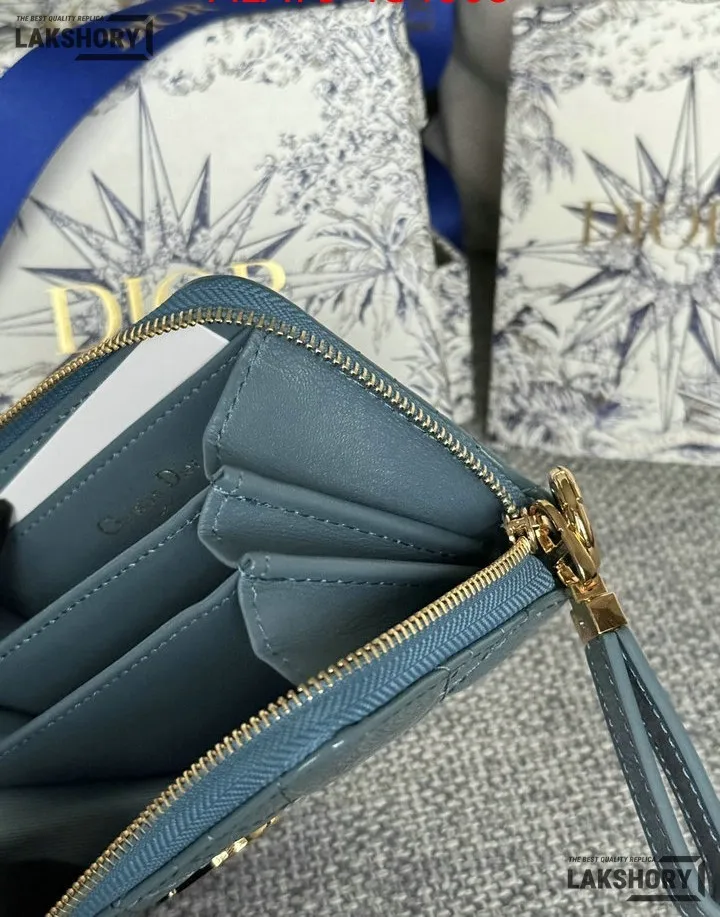 Dior 1:1 Mirror Replica Dior Microcannage Patent Leather Croisiere Wallet on Chain 11CM/4.3IN Christian Dior Replica Wallets Dior 1:1 Mirror Replica Dior Microcannage Patent Leather Croisiere Wallet on Chain 11CM/4.3IN Christian Dior Replica Wallets
