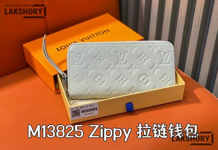 Louis Vuitton 1:1 Mirror Replica Zippy Wallet Monogram Empreinte Brume Gray 19.5CM/7.7IN Louis Vuitton Replica Wallets Louis Vuitton 1:1 Mirror Replica Zippy Wallet Monogram Empreinte Brume Gray 19.5CM/7.7IN Louis Vuitton Replica Wallets