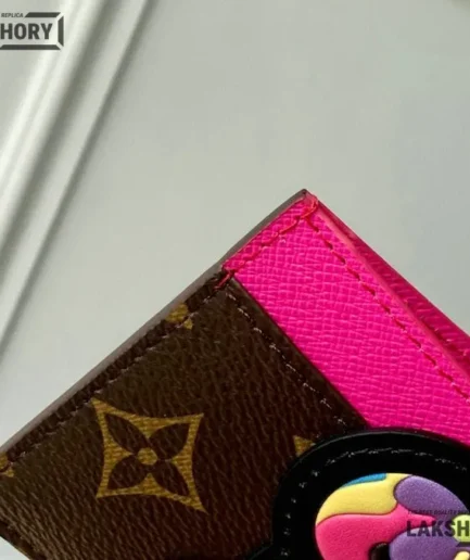 Louis Vuitton 1:1 Mirror Replica LV x TM Card Holder Monogram 11CM/4.3IN Louis Vuitton Replica Wallets Louis Vuitton 1:1 Mirror Replica LV x TM Card Holder Monogram 11CM/4.3IN Louis Vuitton Replica Wallets