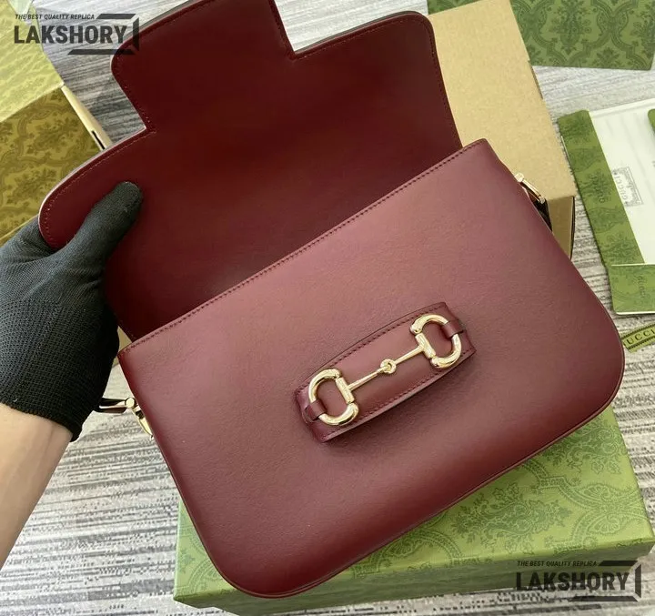 Gucci 1:1 Mirror Replica Horsebit 1955 Medium Shoulder Bag 26CM/10.2IN Gucci Replica Horsebit Bags Gucci 1:1 Mirror Replica Horsebit 1955 Medium Shoulder Bag 26CM/10.2IN Gucci Replica Horsebit Bags