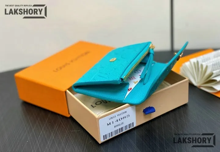 Louis Vuitton 1:1 Mirror Replica LV x TM Rosalie Coin Purse Monogram Empreinte Leather 11CM/4.3IN Louis Vuitton Replica Wallets Louis Vuitton 1:1 Mirror Replica LV x TM Rosalie Coin Purse Monogram Empreinte Leather 11CM/4.3IN Louis Vuitton Replica Wallets