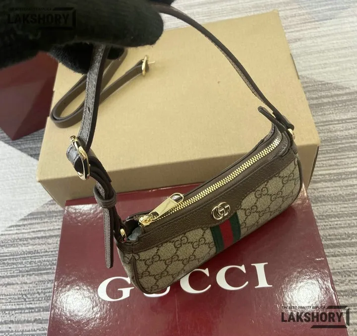 Gucci 1:1 Mirror Replica GG Ophidia Mini Shoulder Bag 19.5CM/7.7IN Gucci Replica Ophidia Bags Gucci 1:1 Mirror Replica GG Ophidia Mini Shoulder Bag 19.5CM/7.7IN Gucci Replica Ophidia Bags