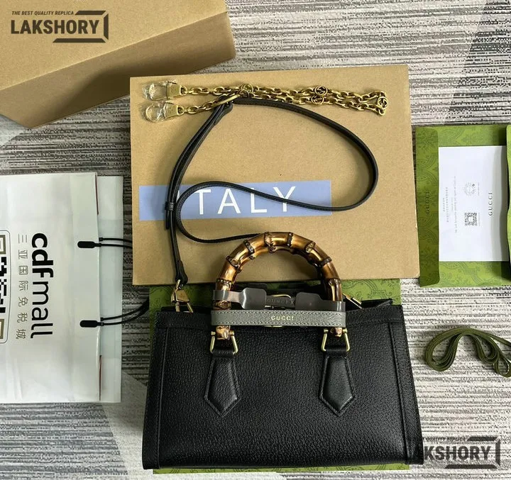 Gucci 1:1 Mirror Replica Calfskin Web Small Diana Shoulder Bag 27CM/10.6IN Gucci Replica Bamboo Bags Gucci 1:1 Mirror Replica Calfskin Web Small Diana Shoulder Bag 27CM/10.6IN Gucci Replica Bamboo Bags