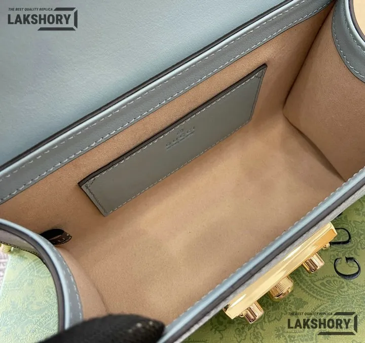 Gucci 1:1 Mirror Replica Padlock GG Supreme Small Shoulder Bag 20CM/7.9IN Gucci Replica Padlock Bags Gucci 1:1 Mirror Replica Padlock GG Supreme Small Shoulder Bag 20CM/7.9IN Gucci Replica Padlock Bags