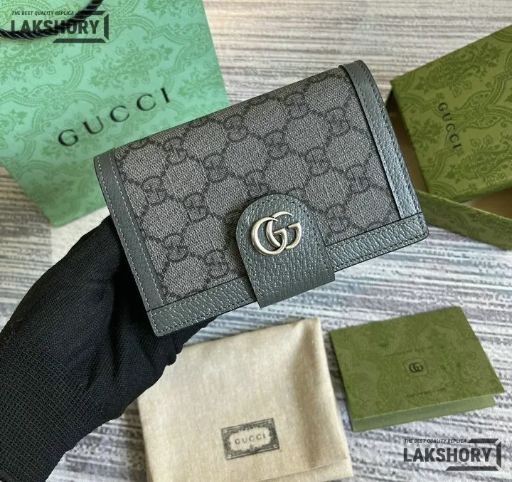 Gucci 1:1 Mirror Replica GG Supreme Ophidia Passport Case Grey 14CM/5.5IN Gucci Replica Wallets Gucci 1:1 Mirror Replica GG Supreme Ophidia Passport Case Grey 14CM/5.5IN Gucci Replica Wallets