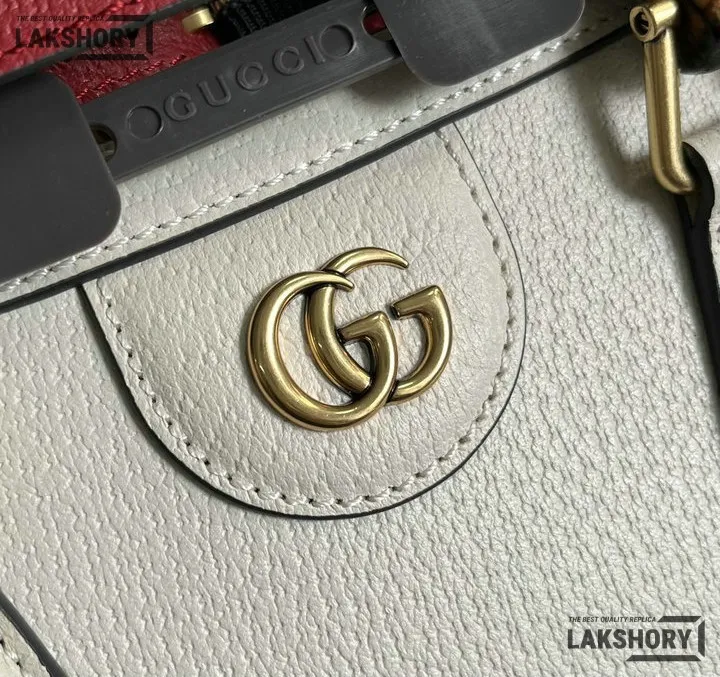 Gucci 1:1 Mirror Replica Calfskin Web Small Diana Shoulder Bag 27CM/10.6IN Gucci Replica Bamboo Bags Gucci 1:1 Mirror Replica Calfskin Web Small Diana Shoulder Bag 27CM/10.6IN Gucci Replica Bamboo Bags