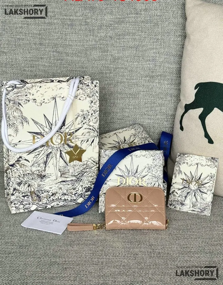 Dior 1:1 Mirror Replica Dior Microcannage Patent Leather Croisiere Wallet on Chain 11CM/4.3IN Christian Dior Replica Wallets Dior 1:1 Mirror Replica Dior Microcannage Patent Leather Croisiere Wallet on Chain 11CM/4.3IN Christian Dior Replica Wallets