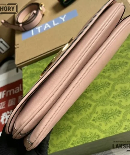 Gucci 1:1 Mirror Replica Roxy Web Medium Blondie Shoulder Bag 29CM/11.4IN Gucci Replica Blondie Bags