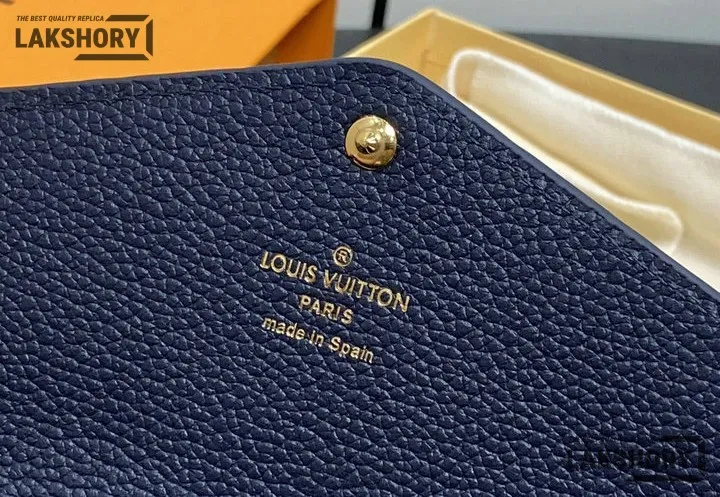 Louis Vuitton 1:1 Mirror Replica Monogram Sarah Wallet Bicolor Leather 19CM/7.5IN Louis Vuitton Replica Wallets Louis Vuitton 1:1 Mirror Replica Monogram Sarah Wallet Bicolor Leather 19CM/7.5IN Louis Vuitton Replica Wallets
