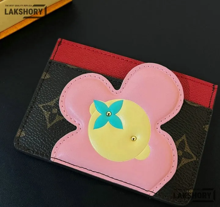 Louis Vuitton 1:1 Mirror Replica Monogram Vivienne Card Holder 7CM/2.8IN Louis Vuitton Replica Wallets Louis Vuitton 1:1 Mirror Replica Monogram Vivienne Card Holder 7CM/2.8IN Louis Vuitton Replica Wallets