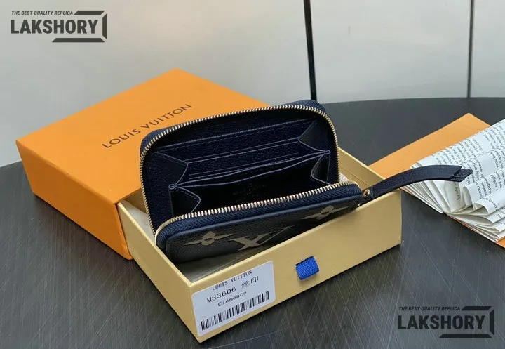 Louis Vuitton 1:1 Mirror Replica Monogram Giant Zippy Coin Purse Black Beige 11CM/4.3IN Louis Vuitton Replica Wallets Louis Vuitton 1:1 Mirror Replica Monogram Giant Zippy Coin Purse Black Beige 11CM/4.3IN Louis Vuitton Replica Wallets