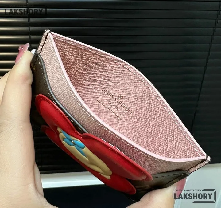 Louis Vuitton 1:1 Mirror Replica Monogram Vivienne Card Holder 7CM/2.8IN Louis Vuitton Replica Wallets Louis Vuitton 1:1 Mirror Replica Monogram Vivienne Card Holder 7CM/2.8IN Louis Vuitton Replica Wallets