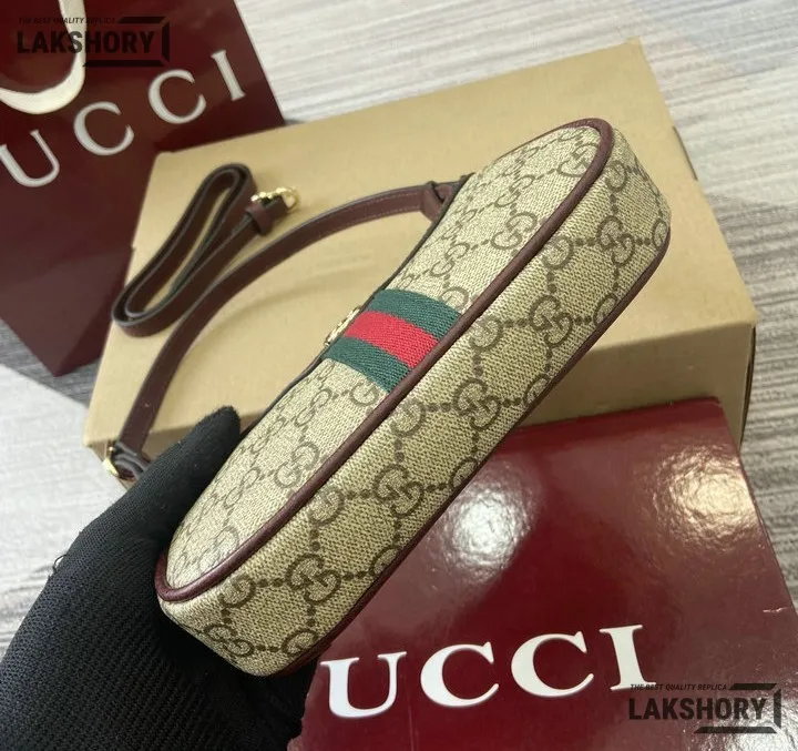 Gucci 1:1 Mirror Replica GG Ophidia Mini Shoulder Bag 19.5CM/7.7IN Gucci Replica Ophidia Bags Gucci 1:1 Mirror Replica GG Ophidia Mini Shoulder Bag 19.5CM/7.7IN Gucci Replica Ophidia Bags