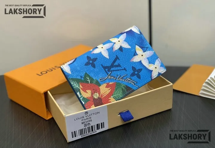 Louis Vuitton 1:1 Mirror Replica Pocket Organizer Monogram Surfin’ 7.5CM/3IN Louis Vuitton Replica Wallets Louis Vuitton 1:1 Mirror Replica Pocket Organizer Monogram Surfin’ 7.5CM/3IN Louis Vuitton Replica Wallets