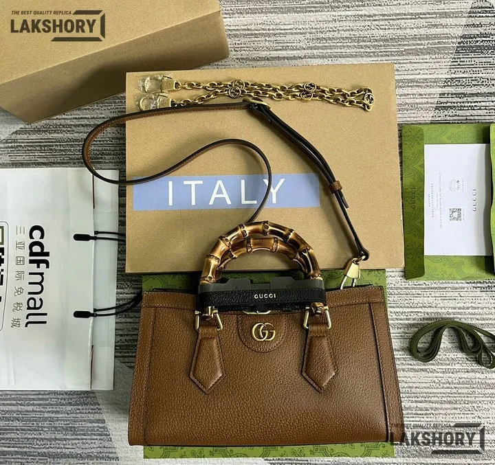 Gucci 1:1 Mirror Replica Calfskin Web Small Diana Shoulder Bag 27CM/10.6IN Gucci Replica Bamboo Bags Gucci 1:1 Mirror Replica Calfskin Web Small Diana Shoulder Bag 27CM/10.6IN Gucci Replica Bamboo Bags