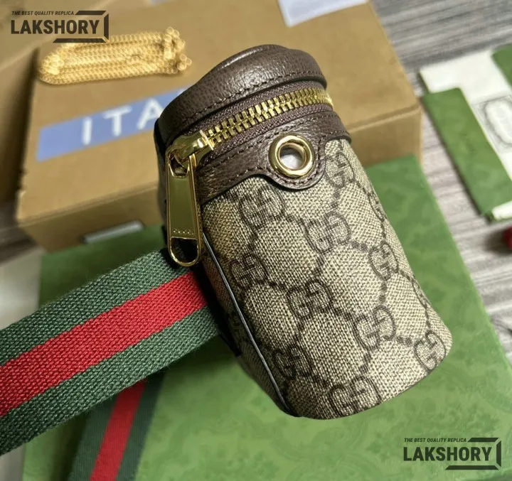 Gucci 1:1 Mirror Replica Small GG Supreme Ophidia Belt Bag 18CM/7.1IN Gucci Replica Ophidia Bags Gucci 1:1 Mirror Replica Small GG Supreme Ophidia Belt Bag 18CM/7.1IN Gucci Replica Ophidia Bags