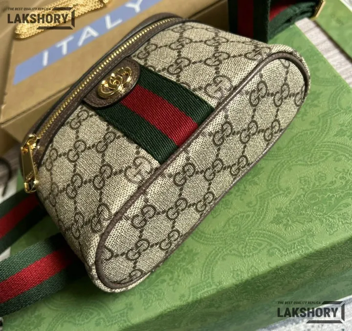 Gucci 1:1 Mirror Replica Small GG Supreme Ophidia Belt Bag 18CM/7.1IN Gucci Replica Ophidia Bags Gucci 1:1 Mirror Replica Small GG Supreme Ophidia Belt Bag 18CM/7.1IN Gucci Replica Ophidia Bags