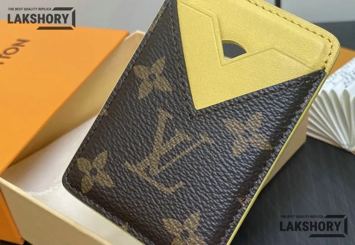 Louis Vuitton 1:1 Mirror Replica Porte-Cartes Magnet Monogram Eclipse 6.5CM/2.6IN Louis Vuitton Replica Wallets Louis Vuitton 1:1 Mirror Replica Porte-Cartes Magnet Monogram Eclipse 6.5CM/2.6IN Louis Vuitton Replica Wallets