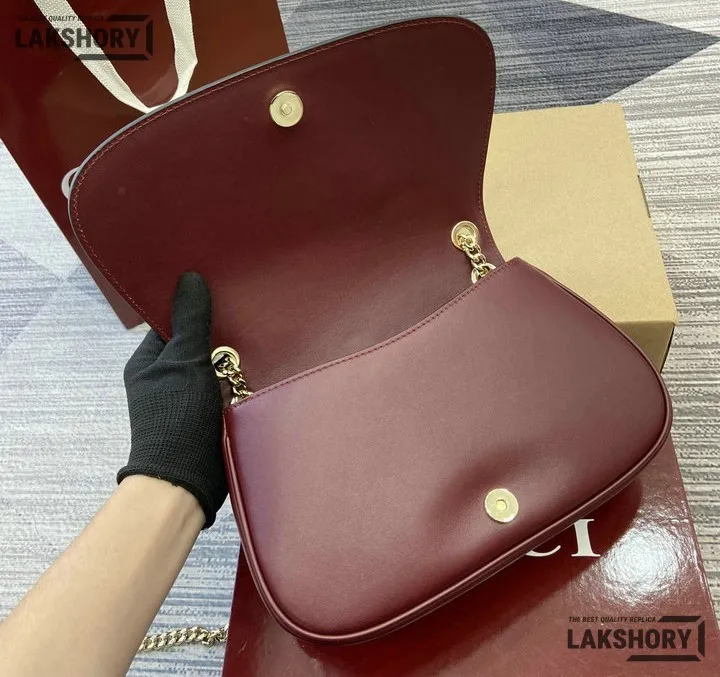Gucci 1:1 Mirror Replica Blondie Large Shoulder Bag Red Gucci Replica Blondie Bags Gucci 1:1 Mirror Replica Blondie Large Shoulder Bag Red Gucci Replica Blondie Bags