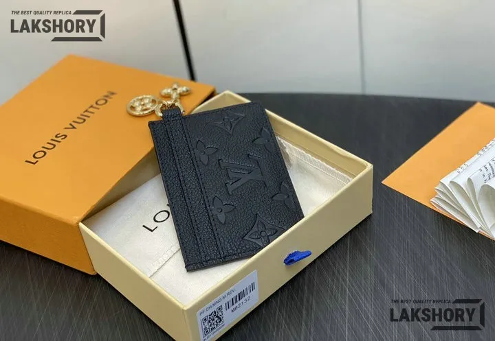 Louis Vuitton 1:1 Mirror Replica Monogram LV Charms Card Holder 7CM/2.8IN Louis Vuitton Replica Wallets Louis Vuitton 1:1 Mirror Replica Monogram LV Charms Card Holder 7CM/2.8IN Louis Vuitton Replica Wallets