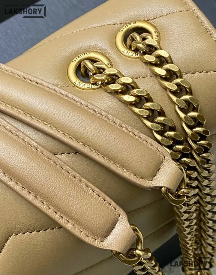 Ysl 1:1 Mirror Replica Loulou Small Matelassé Chain Bag 24CM/9.4IN Replica Crossbody Bags Ysl 1:1 Mirror Replica Loulou Small Matelassé Chain Bag 24CM/9.4IN Replica Crossbody Bags