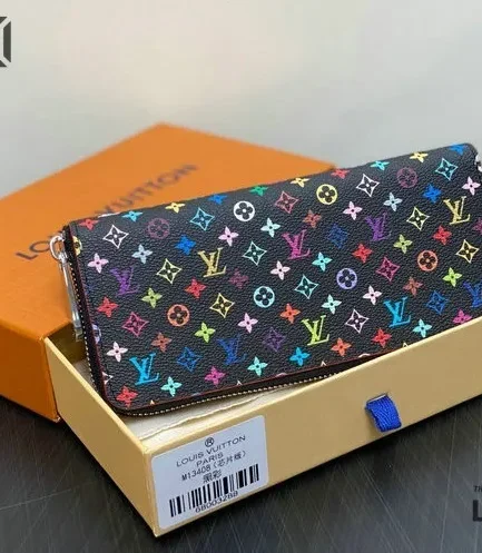 Louis Vuitton 1:1 Mirror Replica LV X TM Monogram Multicolor Clemence Wallet 20CM/7.9IN Louis Vuitton Replica Wallets Louis Vuitton 1:1 Mirror Replica LV X TM Monogram Multicolor Clemence Wallet 20CM/7.9IN Louis Vuitton Replica Wallets
