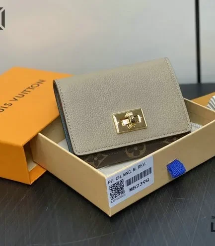 Louis Vuitton 1:1 Mirror Replica Victorine On My Side Wallet High End Leathers 12CM/4.7IN Louis Vuitton Replica Wallets