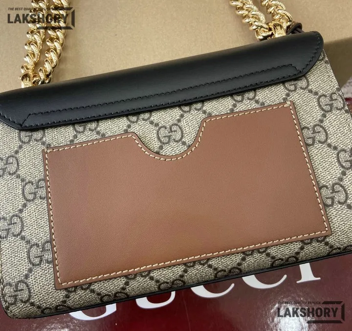 Gucci 1:1 Mirror Replica Small Padlock Shoulder Bag GG Supreme 20CM/7.9IN Gucci Replica Padlock Bags Gucci 1:1 Mirror Replica Small Padlock Shoulder Bag GG Supreme 20CM/7.9IN Gucci Replica Padlock Bags