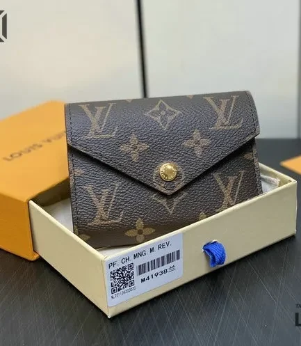 Louis Vuitton 1:1 Mirror Replica Victorine Wallet Monogram 9CM/3.5IN Louis Vuitton Replica Wallets