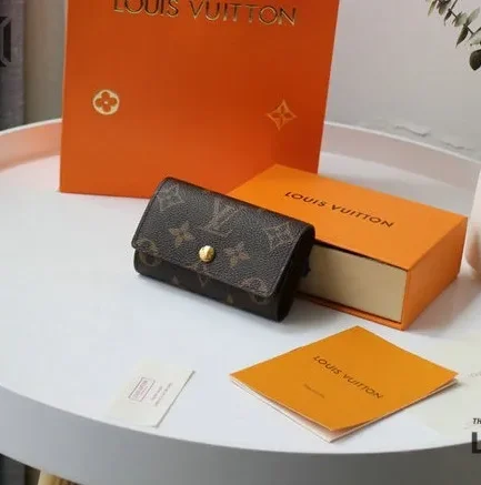 Louis Vuitton 1:1 Mirror Replica 6 Key Holder Monogram Louis Vuitton Replica Wallets