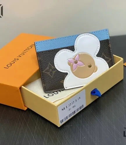 Louis Vuitton 1:1 Mirror Replica Monogram Vivienne Card Holder Animation Blue 7.5CM/3IN Louis Vuitton Replica Wallets Louis Vuitton 1:1 Mirror Replica Monogram Vivienne Card Holder Animation Blue 7.5CM/3IN Louis Vuitton Replica Wallets