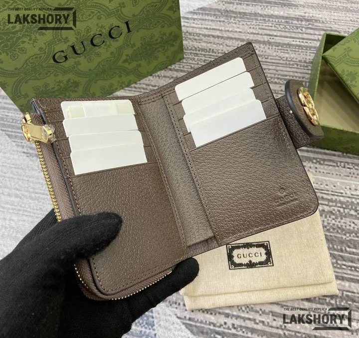 Gucci 1:1 Mirror Replica Ophidia Card Case Supreme Wallet Beige Brown 13CM/5.1IN Gucci Replica Wallets Gucci 1:1 Mirror Replica Ophidia Card Case Supreme Wallet Beige Brown 13CM/5.1IN Gucci Replica Wallets