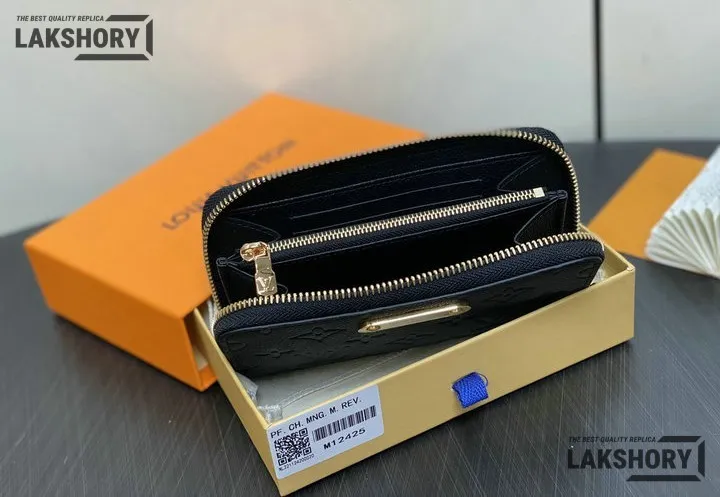 Louis Vuitton 1:1 Mirror Replica Margot Wallet Monogram Empreinte 17CM/6.7IN Louis Vuitton Replica Wallets Louis Vuitton 1:1 Mirror Replica Margot Wallet Monogram Empreinte 17CM/6.7IN Louis Vuitton Replica Wallets