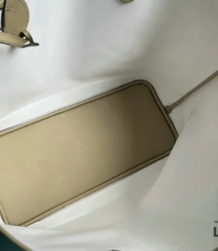 Gucci 1:1 Mirror Replica Large Ophidia Tote GG Beige White 40CM/15.7IN Gucci Replica Ophidia Bags