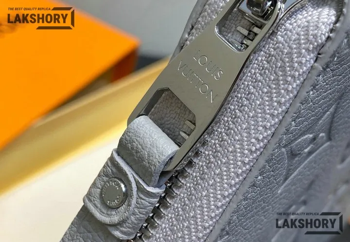 Louis Vuitton 1:1 Mirror Replica Zippy Wallet Monogram Empreinte Brume Gray 19.5CM/7.7IN Louis Vuitton Replica Wallets Louis Vuitton 1:1 Mirror Replica Zippy Wallet Monogram Empreinte Brume Gray 19.5CM/7.7IN Louis Vuitton Replica Wallets
