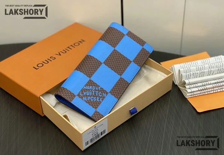 Louis Vuitton 1:1 Mirror Replica Portefeuille Brazza Long Wallet 19CM/7.5IN Louis Vuitton Replica Wallets Louis Vuitton 1:1 Mirror Replica Portefeuille Brazza Long Wallet 19CM/7.5IN Louis Vuitton Replica Wallets