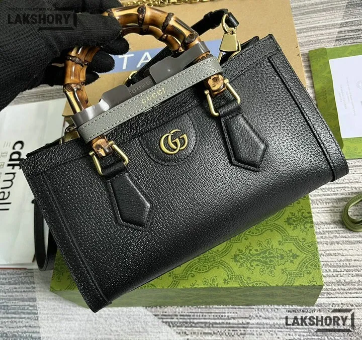 Gucci 1:1 Mirror Replica Calfskin Web Small Diana Shoulder Bag 27CM/10.6IN Gucci Replica Bamboo Bags Gucci 1:1 Mirror Replica Calfskin Web Small Diana Shoulder Bag 27CM/10.6IN Gucci Replica Bamboo Bags
