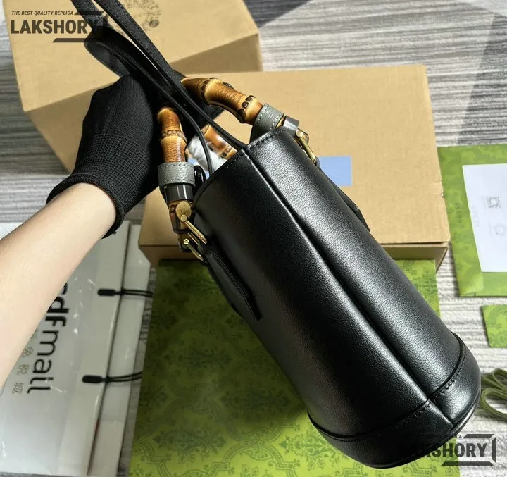 Gucci 1:1 Mirror Replica Diana Bamboo Handle Tote Bag 22CM/8.7IN Gucci Replica Bamboo Bags Gucci 1:1 Mirror Replica Diana Bamboo Handle Tote Bag 22CM/8.7IN Gucci Replica Bamboo Bags