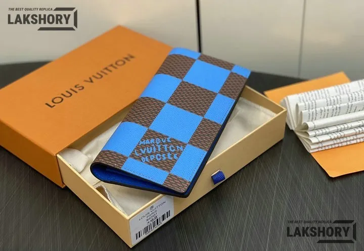 Louis Vuitton 1:1 Mirror Replica Portefeuille Brazza Long Wallet 19CM/7.5IN Louis Vuitton Replica Wallets Louis Vuitton 1:1 Mirror Replica Portefeuille Brazza Long Wallet 19CM/7.5IN Louis Vuitton Replica Wallets