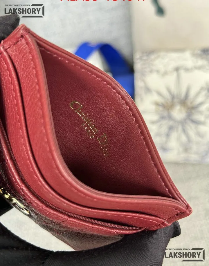 Dior 1:1 Mirror Replica Dior Jolie Freesia Card Holder 7.5CM/3IN Christian Dior Replica Wallets Dior 1:1 Mirror Replica Dior Jolie Freesia Card Holder 7.5CM/3IN Christian Dior Replica Wallets