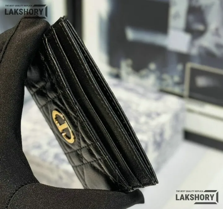 Dior 1:1 Mirror Replica Dior Caro Freesia Card Holder Christian Dior Replica Wallets Dior 1:1 Mirror Replica Dior Caro Freesia Card Holder Christian Dior Replica Wallets