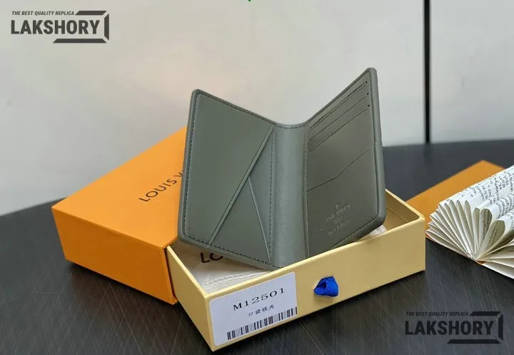 Louis Vuitton 1:1 Mirror Replica Pocket Organizer Monogram Shadow Olive Green 8CM/3.1IN Louis Vuitton Replica Wallets Louis Vuitton 1:1 Mirror Replica Pocket Organizer Monogram Shadow Olive Green 8CM/3.1IN Louis Vuitton Replica Wallets