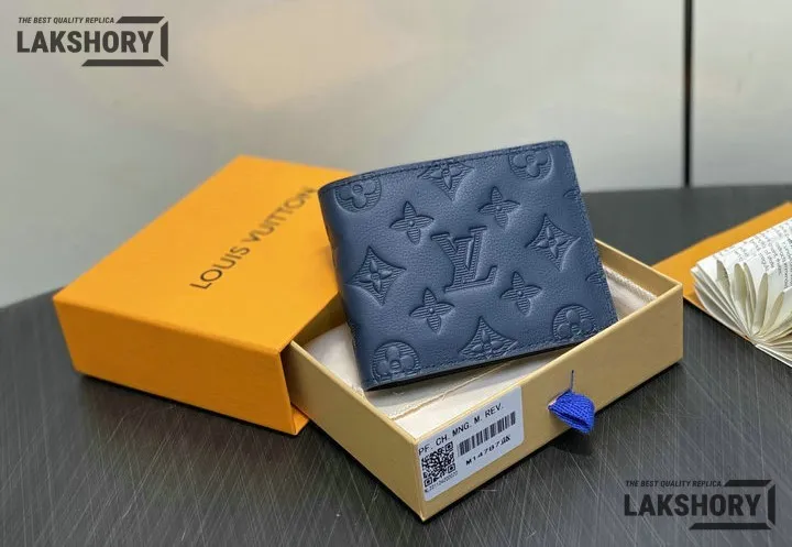 Louis Vuitton 1:1 Mirror Replica Multiple Wallet Monogram Shadow 11.5CM/4.5IN Louis Vuitton Replica Wallets Louis Vuitton 1:1 Mirror Replica Multiple Wallet Monogram Shadow 11.5CM/4.5IN Louis Vuitton Replica Wallets