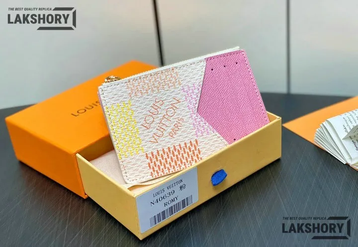 Louis Vuitton 1:1 Mirror Replica Romy Card Holder Damier Canvas 8CM/3.1IN Louis Vuitton Replica Wallets Louis Vuitton 1:1 Mirror Replica Romy Card Holder Damier Canvas 8CM/3.1IN Louis Vuitton Replica Wallets