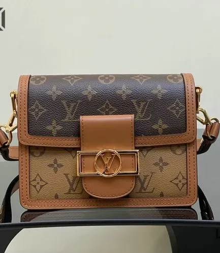 louis vuitton 1:1 mirror replica dauphine mini bag other monogram canvas 20cm/7.9in